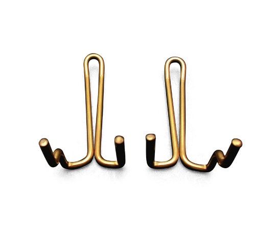 和気産業 穴あきボード Classic専用 真鍮フック 50mm 2本入 ANB-712 1袋(ご注文単位1袋)【直送品】