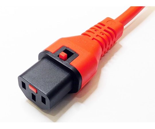 エイム電子 ロック電源ケーブル 2m APW12-5-15/C13LK-02-RD 1本(ご注文単位1本)【直送品】