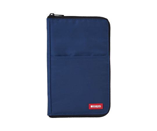 LIHITLAB ペンケース フラットタイプ ワイド ネイビー A7653-11 1個(ご注文単位1個)【直送品】