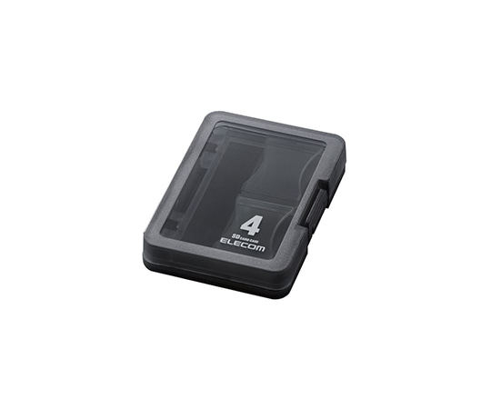 エレコム SDカードケース 4枚収納 CMC-06NSD4 1個(ご注文単位1個)【直送品】