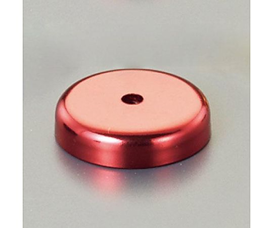 アズワン φ60×15mm /M8 / 115kg 超強力マグネット(赤) EA781EM-73 1個(ご注文単位1個)【直送品】