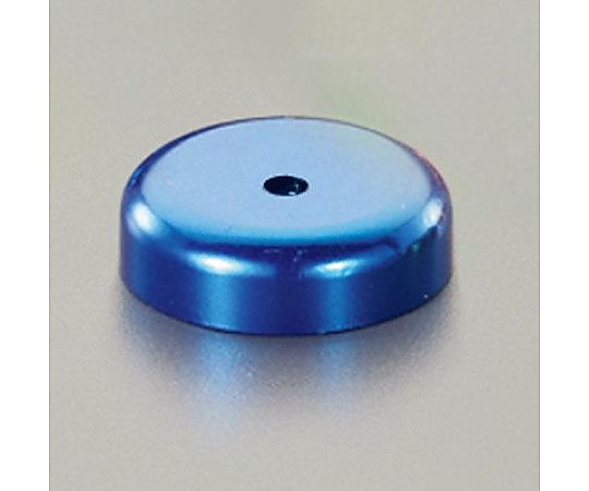 アズワン φ60×15mm /M8 / 115kg 超強力マグネット(青) EA781EM-75 1個(ご注文単位1個)【直送品】