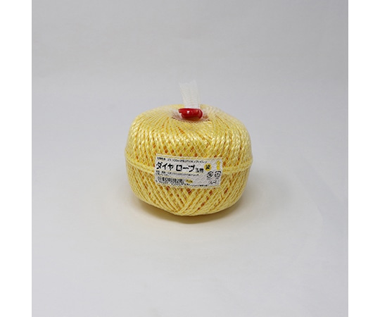 新潟エースロープ ダイヤロープ 黄  1個(ご注文単位1個)【直送品】