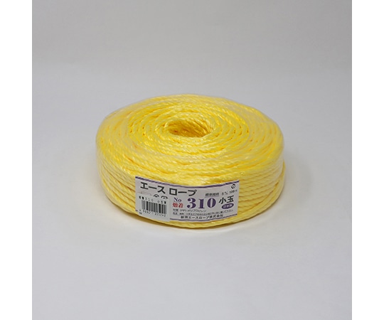 新潟エースロープ エースロープ310小玉 黄 1個(ご注文単位1個)【直送品】