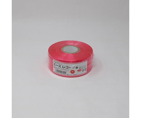 新潟エースロープ エースレコード巻 赤  1個(ご注文単位1個)【直送品】