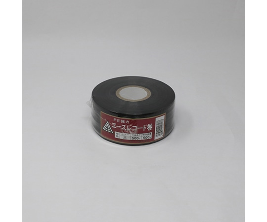 新潟エースロープ エースレコード巻 黒  1個(ご注文単位1個)【直送品】