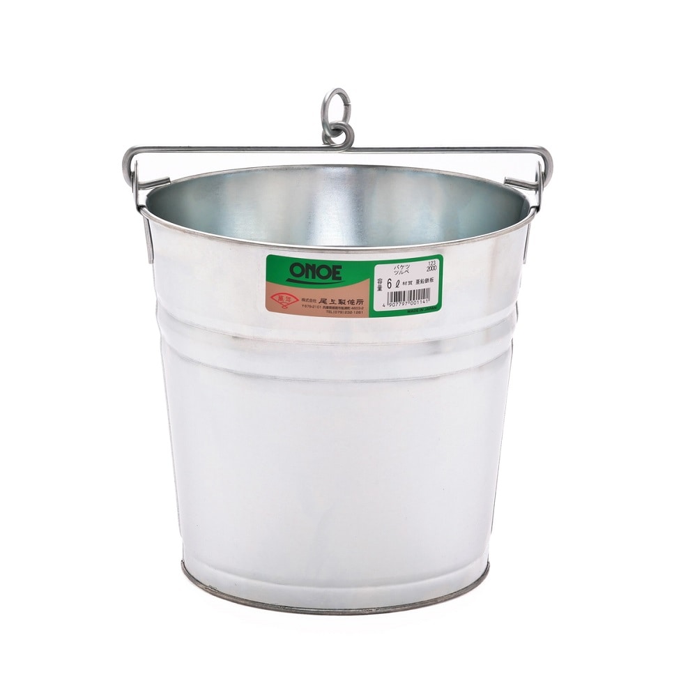 尾上製作所 ツルベ 6L 1個(ご注文単位1個)【直送品】