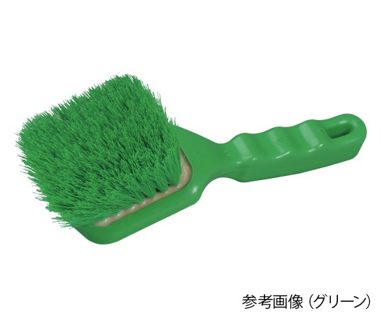 ヒルブラシ（サーモンブラシ） サーモンレジンブラシ 柄付ブラシソフト グリーン 毛丈44mm D5RES 1本（ご注文単位1本）【直送品】