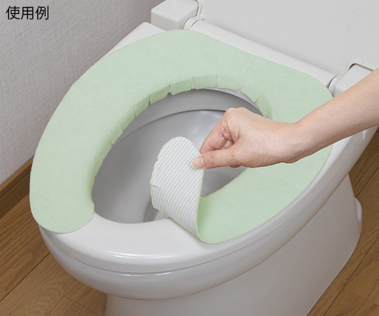 サンコー(生活用品) ズレな~いベンザシート無地 1組入 グリーン KC-56 1パック(ご注文単位1パック)【直送品】