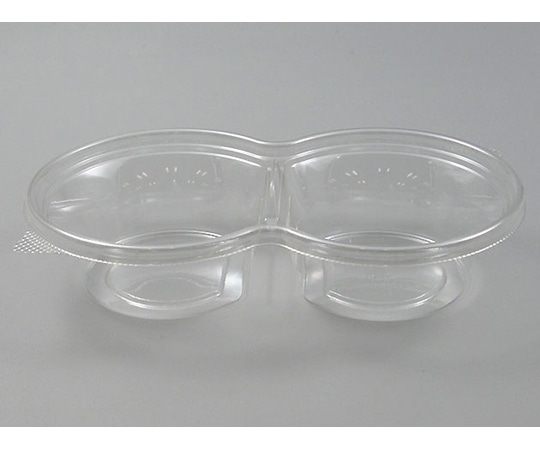 パックスタイル 惣菜容器 PS BPコンビカップ2M 本体 クリア 50枚×16パック入 463529 1ケース(ご注文単位1ケース)【直送品】