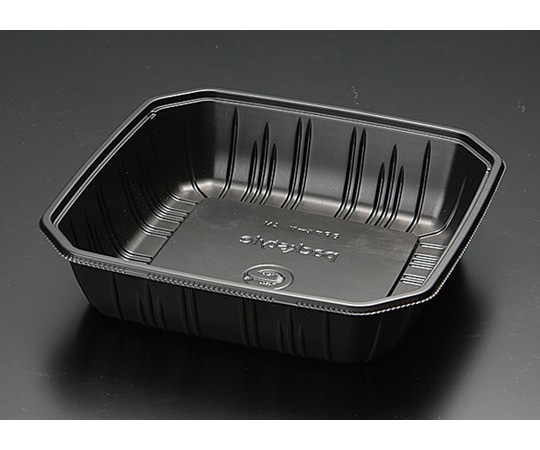 パックスタイル 青果・農産容器 PS BPフルーツ 4M ブラック 100枚×6パック入 486966 1ケース(ご注文単位1ケース)【直送品】