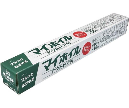 UACJ製箔 マイホイルアウトドア用 10m 60個入 0198 1ケース(ご注文単位1ケース)【直送品】