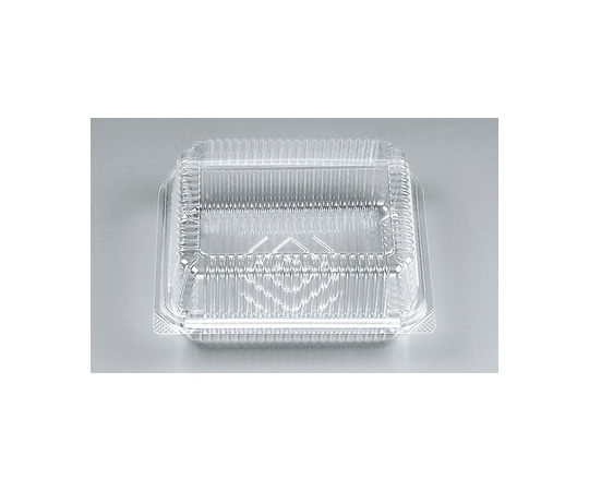 シーピー化成 プラスチック製 簡易食品容器  153×126×30mm KHS-6(N) 50枚×24袋 00102000600000008 1ケース(ご注文単位1ケース)【直送品】