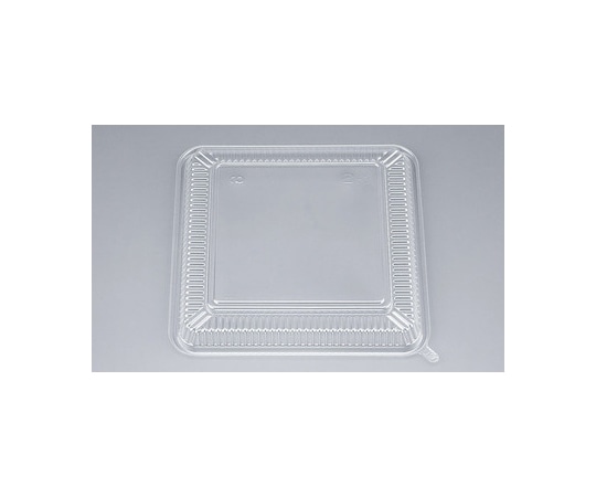 シーピー化成 プラスチック製 簡易食品容器  175×175×12mm CZ-220 透明蓋(N) 50枚×12袋 00900022000000028 1ケース(ご注文単位1ケース)【直送品】