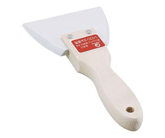 アズワン ニュー木柄三角シリコンゴムヘラ 小  1個（ご注文単位1個）【直送品】