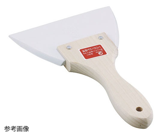 アズワン ニュー木柄三角シリコンゴムヘラ特大  1個（ご注文単位1個）【直送品】