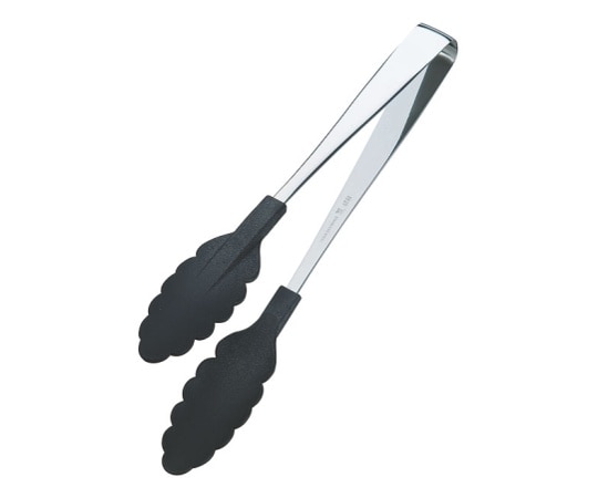 アズワン 『いろ・色』トング 黒  1個（ご注文単位1個）【直送品】