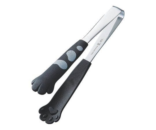 アズワン 18-0卓上トングきゃっちだにゃん たま黒  1個（ご注文単位1個）【直送品】