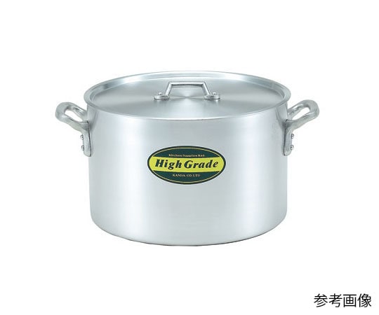カンダ ハイグレード アルミ半寸胴鍋 目盛付 30cm(15L)  1個（ご注文単位1個）【直送品】