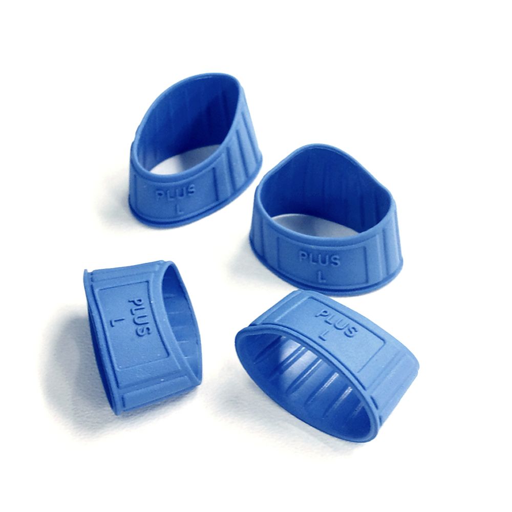 プラス メクリッコ L ブルー 1パック(4個入) KM-303 1パック(ご注文単位1パック)【直送品】