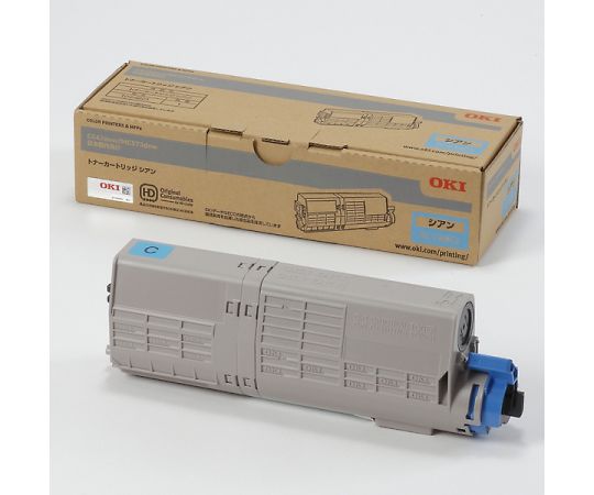 沖データ トナーカートリッジ シアン (MC573dnw/C542dnw) TC-C4BC1 1個(ご注文単位1個)【直送品】