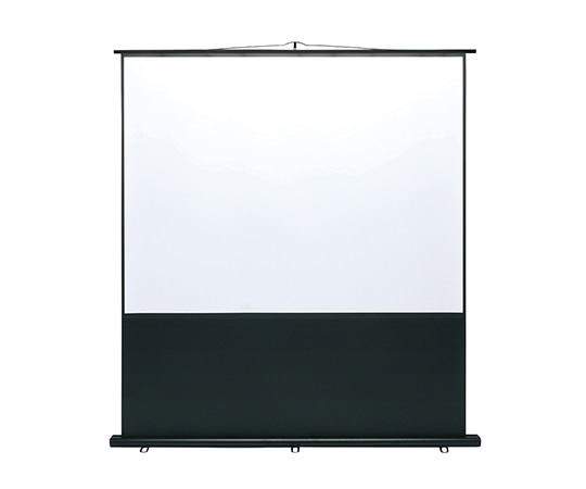 サンワサプライ プロジェクタースクリーン 床置式 1560×1170mm PRS-Y80K 1個(ご注文単位1個)【直送品】