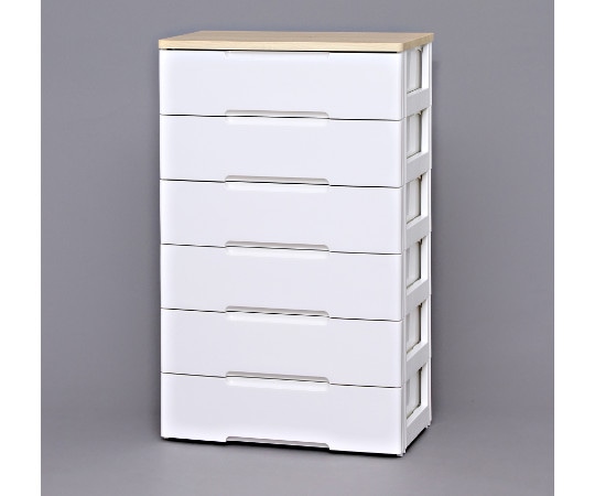 アイリスオーヤマ ウッドトップチェスト HG-726 1個（ご注文単位1個）【直送品】