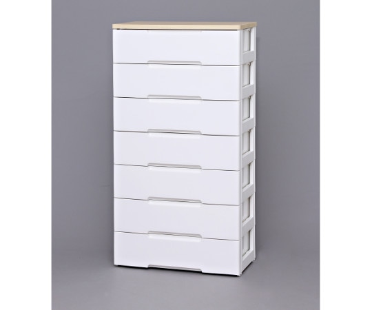 アイリスオーヤマ ウッドトップチェスト HG-727 1個（ご注文単位1個）【直送品】