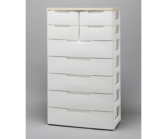 アイリスオーヤマ MUチェスト 白 7段 MU-7254 1個（ご注文単位1個）【直送品】