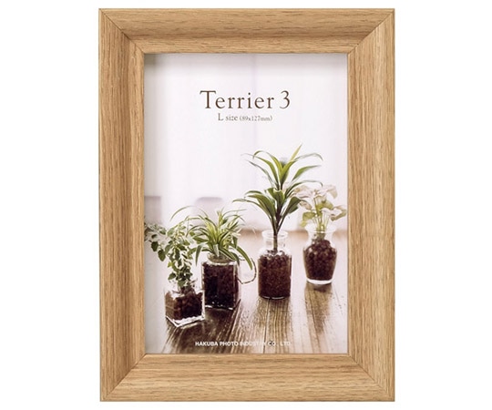 ハクバ写真産業 フォトフレーム テリア3 Lサイズ 1面 ナチュラル FWTR3-NTL1 1個(ご注文単位1個)【直送品】