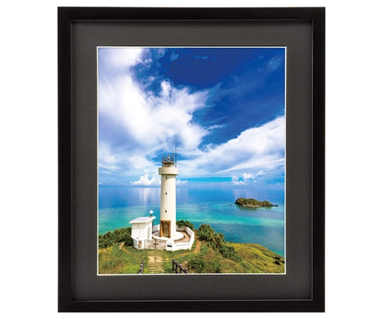 ハクバ写真産業 木製額縁 MM-01 4切サイズ ブラック FWMM01-BK4 1個(ご注文単位1個)【直送品】