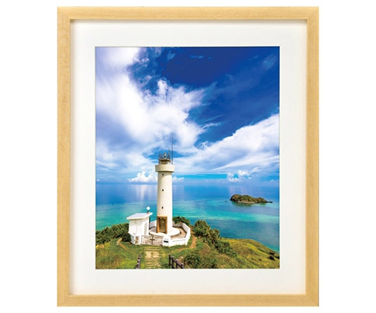 ハクバ写真産業 木製額縁 MM-01 4切サイズ ナチュラル FWMM01-NT4 1個(ご注文単位1個)【直送品】