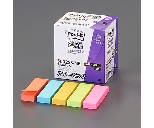 エスコ 15x50mm 強粘着メモ(90枚x50個) EA762GA-101 1箱(ご注文単位1箱)【直送品】