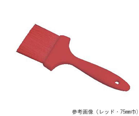 ヒルブラシ（サーモンブラシ） サーモンレジンブラシ グレージングブラシ イエロー 210mm×75mm 毛丈50mm GL31 1本（ご注文単位1本）【直送品】