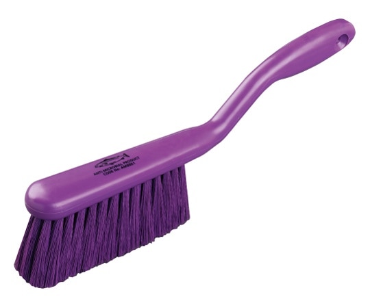 ヒルブラシ（サーモンブラシ） サーモンレジンブラシ ベーカリーブラシ(抗菌シリーズ) パープル 毛丈57mm AMB861 1本（ご注文単位1本）【直送品】