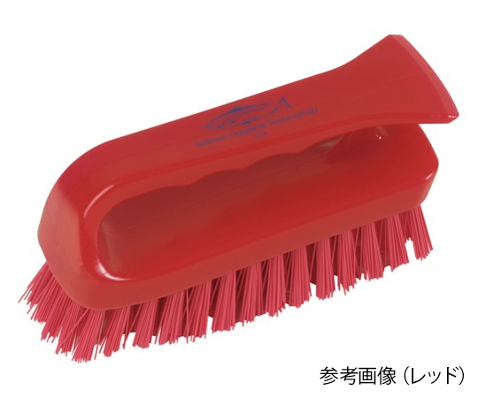 ヒルブラシ（サーモンブラシ） サーモンブラシ スクラブブラシ グリーン 毛丈28mm ST8 1個（ご注文単位1個）【直送品】