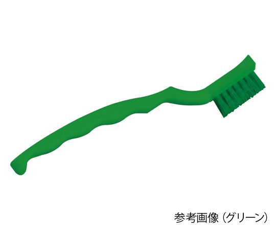 ヒルブラシ（サーモンブラシ） サーモンブラシ 歯ブラシ型ニッチブラシ グリーン 毛丈14mm B1241 1本（ご注文単位1本）【直送品】