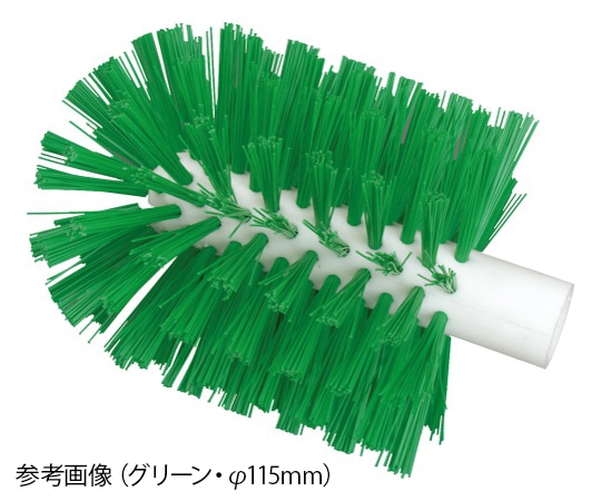 ヒルブラシ（サーモンブラシ） サーモンブラシ ボトルブラシ レッド Φ115×175mm B1529/115 1個（ご注文単位1個）【直送品】