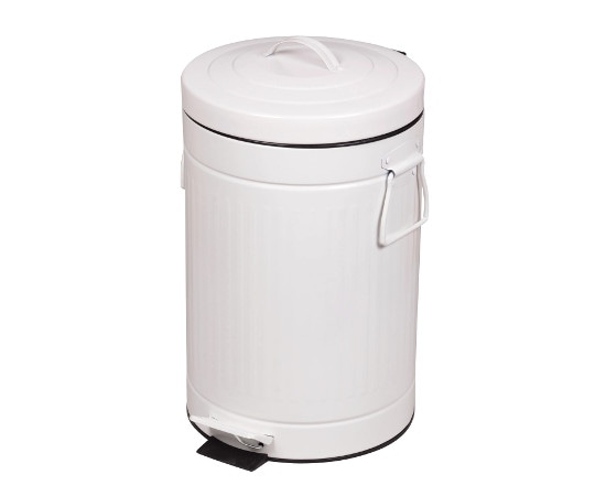 パール金属 クラウス ペダルペール 12L ホワイト HB-2219 1個（ご注文単位1個）【直送品】