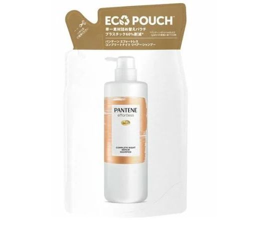P&G パンテーン エフォートレス コンプリートナイトリペアー シャンプー 詰替 350mL  1個（ご注文単位1個）【直送品】