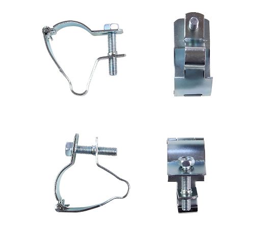 和気産業 Lacety(ラスティー) 固定金具 パイプ用 4セット入 LAC-032 1セット（ご注文単位1セット）【直送品】