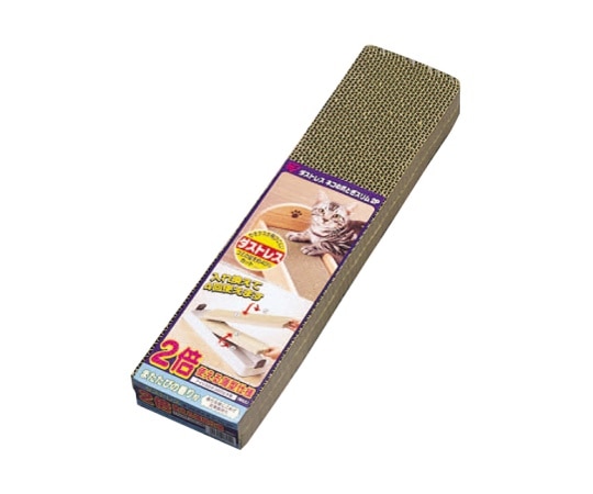 アイリスオーヤマ ダストレスネコの爪とぎスリム 485×120×25mm ツメカエヨウスリム2P 1袋（ご注文単位1袋）【直送品】