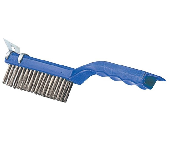 アズワン スクラッチブラシ(ステンレス) 40672 1個（ご注文単位1個）【直送品】