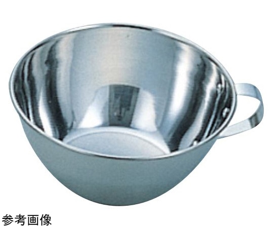 猪熊製作所 18-0 お好み焼カップ 特大(鋲止) No.5 1個(ご注文単位1個)【直送品】