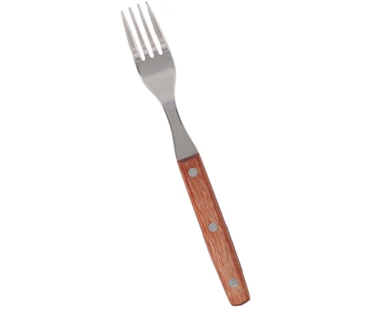 高儀 木柄ステーキフォーク  1個（ご注文単位1個）【直送品】