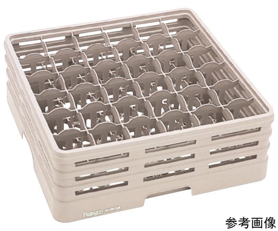 レーバン レーバン フルサイズ ステムウェアラック36仕切 H297mm 36-258-S 1個（ご注文単位1個）【直送品】