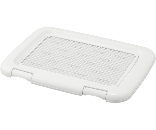 アイリスオーヤマ フチもれしにくいトレーニングペットトレー アイボリー FTT-485 1個（ご注文単位1個）【直送品】