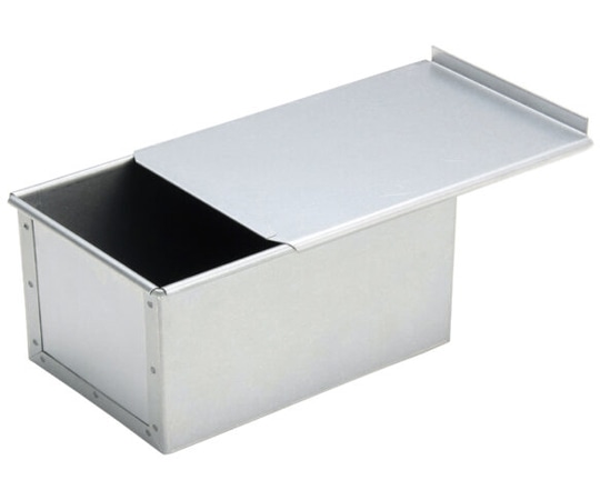 タイガークラウン パン焼 角型 フタ付 2斤 厚0.7 #2395 1個（ご注文単位1個）【直送品】