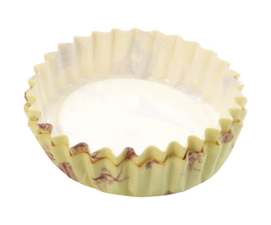 タイガークラウン 耐熱紙 フルール 丸型 大 15枚入 #3471 1個(ご注文単位1個)【直送品】