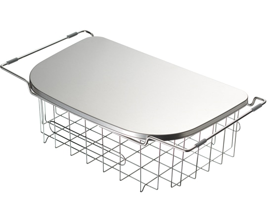 オークス 調理スペースが広がるトレー&水切り LS1538 1個（ご注文単位1個）【直送品】